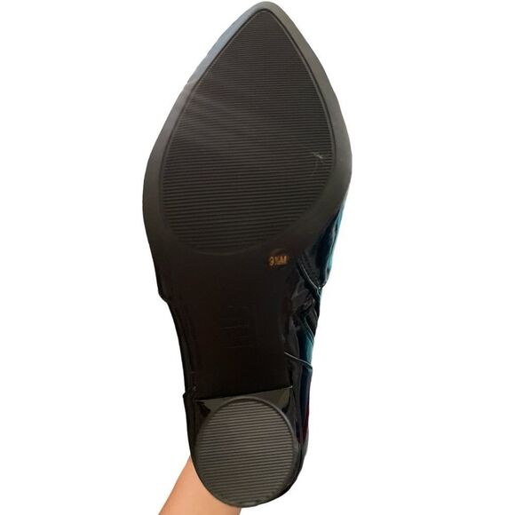 INC International Concepts, Woman's brina stretch ankle booties, color: black si - Picture 8 of 8